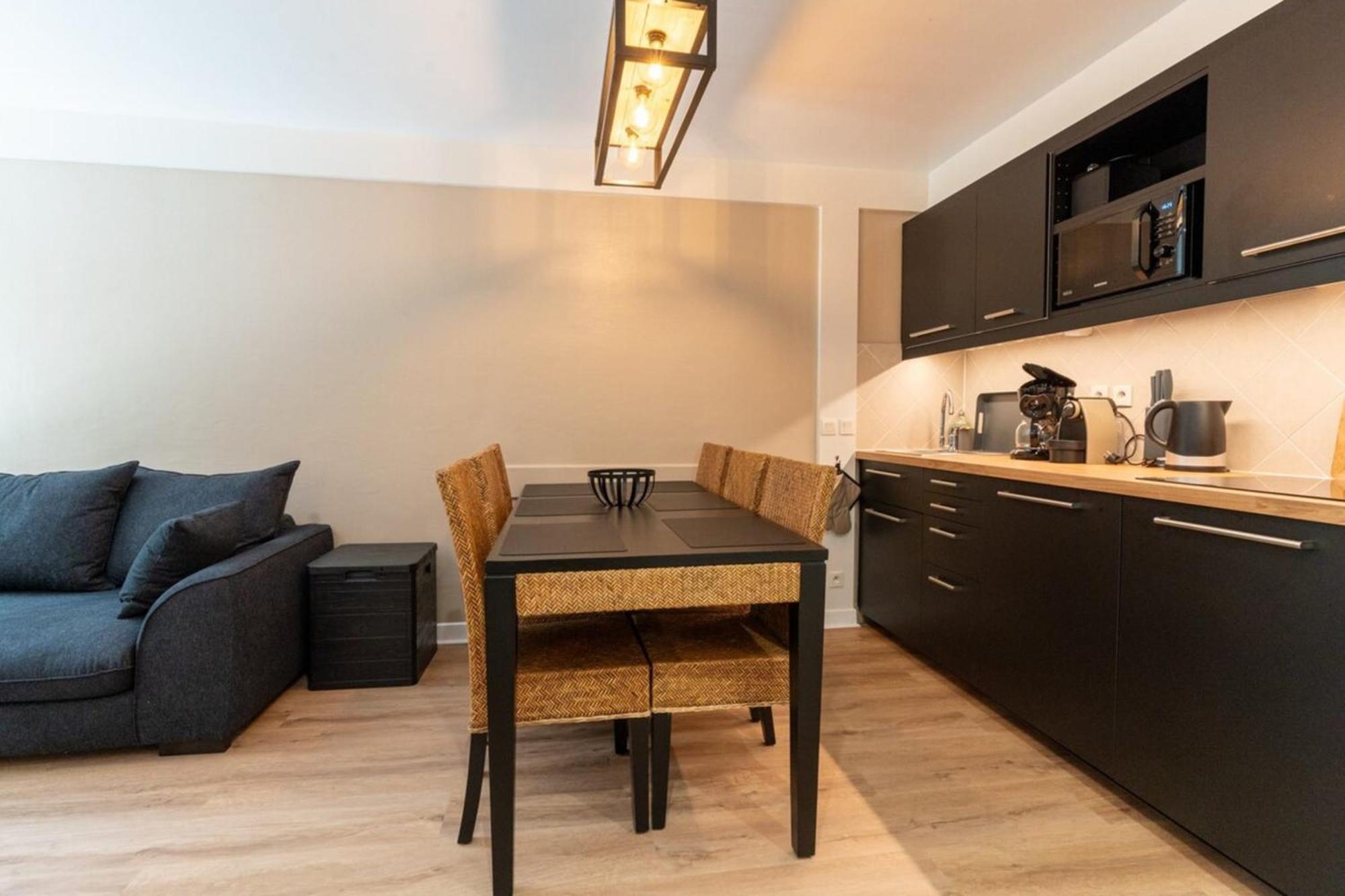 Beautiful Flat With Swimming Pool Tennis Court And Private Car Parking 09 Le Touquet Kültér fotó